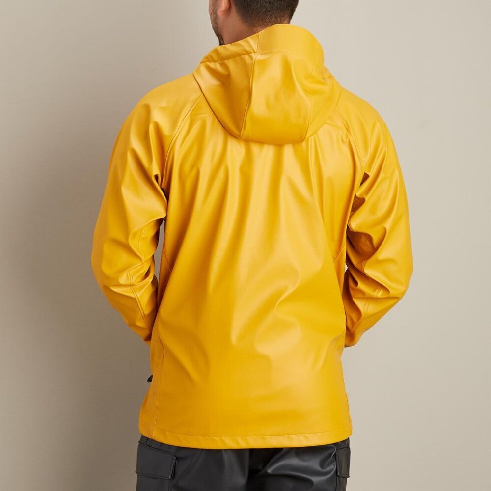 Men's Large Alaskan Hardgear rain slicker/fishing jacket - Picture 14 of 15